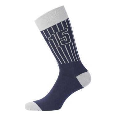 Lot de 6 Paires de Chaussettes homme Noir/Gris - Serge Blanco