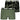 LOT DE 2 Boxer Sous-vêtements Garçon PRINTBOX Noir et Kaki