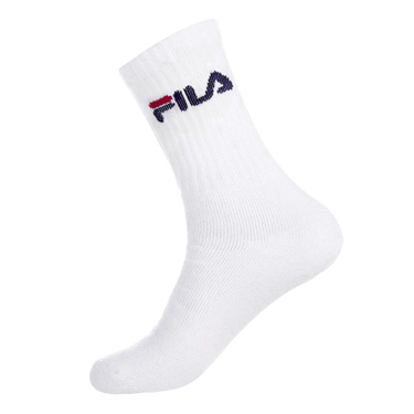 Lot de 6 Paires de Chaussettes homme Tennis Sportif Blanc Uni - Fila