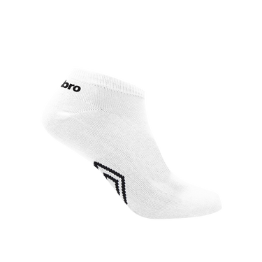 Lot de 5 Paires de Chaussettes homme Socquettes Sportif Blanc/Noir Uni - Umbro