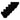 Lot de 5 Slips femme Coton Noir Uni - Pierrecardin