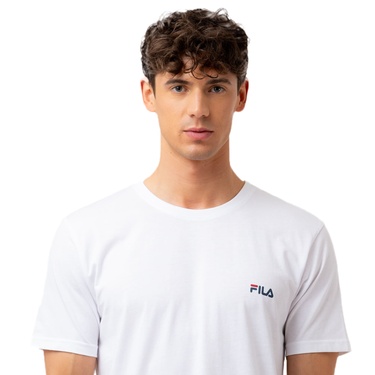 Pyjama Blanc homme coupe Regular Col rond Uni - Fila