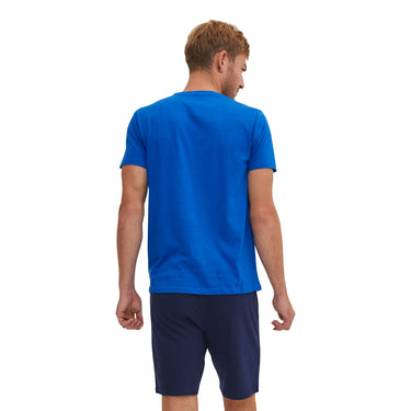 Pyjama Bleu homme coupe Regular Col rond Uni - Serge Blanco
