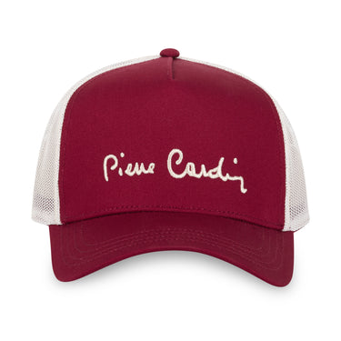 Casquette Uni Pierre Cardin Rouge Trucker Snapback