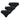 Lot de 3 Strings femme Coton Noir Uni - Fila