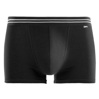 Lot de 4 Boxers homme Coton Noir Uni - Dim