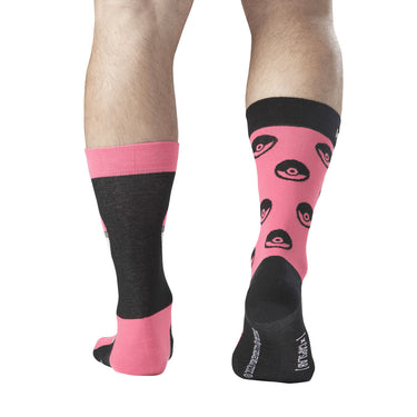 Chaussettes Homme CVPOK Noir et Rouge
