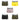 LOT DE 5 Boxer Sous-vêtements Garçon BCX5LOT Noir et Jaune