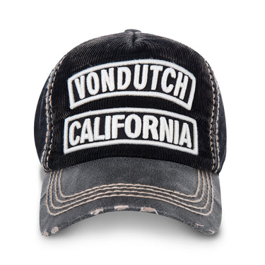 VON DUTCH Casquette Homme Coton NILES01 Noir