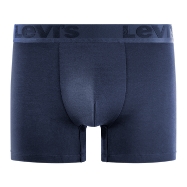 Lot de 3 Boxers Premium Homme Coton Bleu Unis - Levis