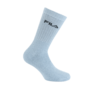Lot de 6 Paires de Chaussettes homme Tennis Sportif Violet/Bleu/Gris/Rose/Beige Uni - Fila