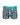 Boxer homme Polyester Turquoise/Noir/Rose/Vert Imprimé - Pull In