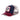 Casquette Homme COCK Bleu et Rouge