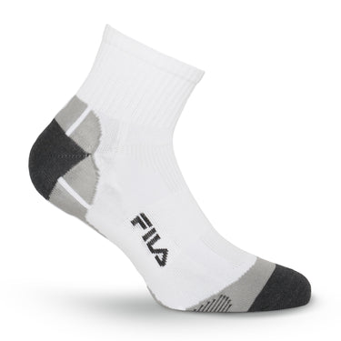 Lot de 6 Paires de Chaussettes homme Courtes Sportif Blanc/Gris/Noir - Fila