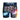 Boxer homme Polyester Noir/Bleu marine/Blanc/Rose/Jaune/Rouge/Orange/ Imprimé - Pull In