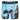 Boxer long Homme GENEP Bleu et Blanc