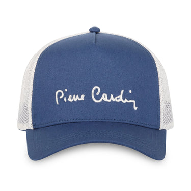 Casquette Uni Pierre Cardin Bleue Trucker Snapback
