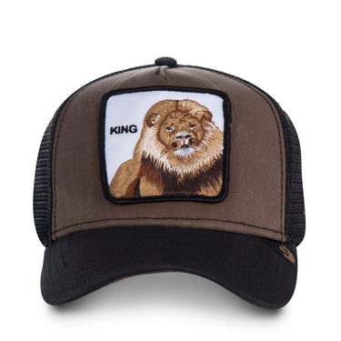 Casquette Homme KING Noir et Marron