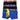 LOT DE 3 Boxer Sous-vêtements Garçon STRETCH Bleu et Noir