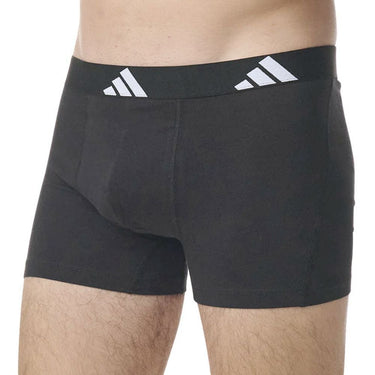 LOT DE 3 Boxer Sous-vêtements Homme ACTIVE FLEX3 Noir et Uni