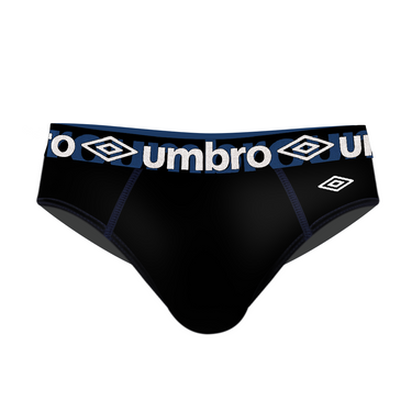Lot de 4 Slips homme Coton Noir Uni - Umbro