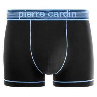 Lot de 4 Boxers homme Modal / Viscose Noir/Bleu/Rouge Uni - Pierrecardin