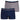LOT DE 2 Boxer Sous-vêtements Homme MADE IN FRANCE Bleu et Blanc