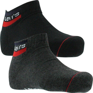 LOT DE 2 Socquettes Chaussettes Mixte OLYMP Noir et Anthracite