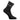 Paire de Chaussettes femme Ville Fantaisie, HumourNoir Uni - Twinday