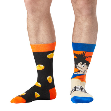 Chaussettes Homme CVGOK Noir et Orange