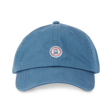 Casquette Uni Serge Blanco Bleue Dad cap Strapback / Boucle