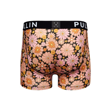 Boxer homme Polyester Noir/Blanc/Rose/Jaune/Orange Imprimé - Pull In