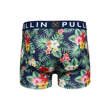 Boxer homme Polyester Bleu marine/Blanc/Vert/Rose/Jaune/Orange/Rouge Imprimé - Pull In