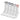 Lot de 5 Paires de Chaussettes Tennis  Blanches homme - Airness