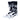 Paire de Chaussettes homme Ville Casual, Sportif Bleu foncé/Blanc Imprimé - Stance