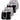 Lot de 4 Boxers homme Coton Noir/Gris Uni - Fila
