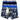 LOT DE 3 Boxer Sous-vêtements Garçon STRETCH Bleu et Marine