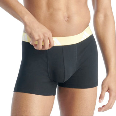 LOT DE 2 Boxer Sous-vêtements Homme ACTIVE FLEX2 Noir et Jaune