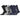 Lot de 6 Paires de Chaussettes homme Noir/Gris/Bleu - Serge Blanco