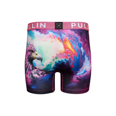 Boxer homme Polyester Violet/Blanc/Rose/Bleu ciel/Gris/Jaune/Noir/Orange/Rouge/Vert Imprimé - Pull In