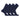 Lot de 2 Paires de Chaussettes homme Ville Mode Bleu Marine Uni - Pierre Cardin
