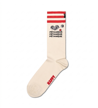 Paire de Chaussettes homme Ville Beige/Rouge/Noir/Gris Imprimé - Happy Socks