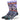 Chaussettes Homme FADER Violet et Noir