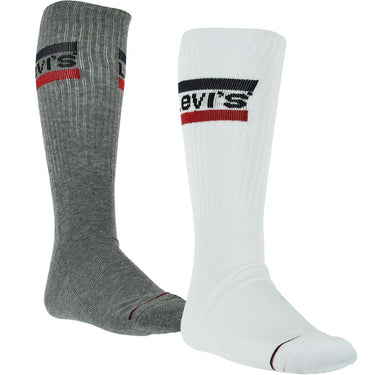 LOT DE 2 Chaussettes Chaussettes Homme OLYMP Gris et Blanc