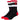 Chaussettes Homme BULLS ST CREW Noir et Rouge