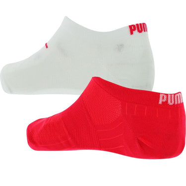 LOT DE 2 Socquettes Chaussettes Femme TRAINLIGHT Rose et Blanc