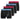Lot de 4 Boxers homme Modal / Viscose Noir/Bleu/Rouge Uni - Pierrecardin