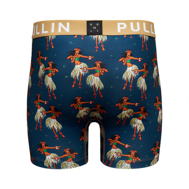 Boxer homme Polyester Jaune/Beige/Rose/Bleu Imprimé - Pull In