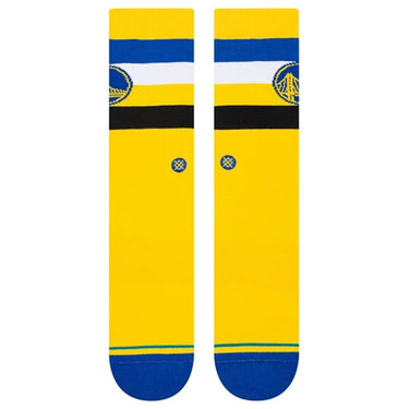 Chaussettes Homme WARRIORS ST CREW Jaune et Bleu
