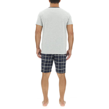 Pyjama Gris homme coupe Regular Col rond Imprimé - Pierre Cardin
